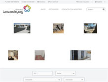 Tablet Screenshot of lanzarote.org